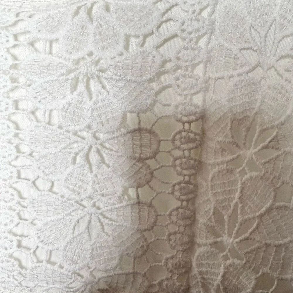 Lulu’s Live To Be Loved White Lace Midi Dress - Women’s US S - Picture 7 of 10